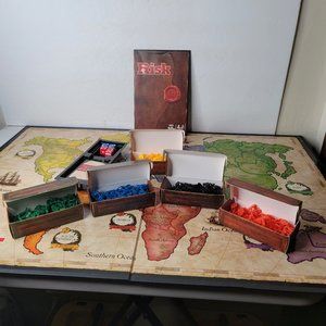 RISK  Board Game of Strategic Conquest  Complete Hasbro 2015